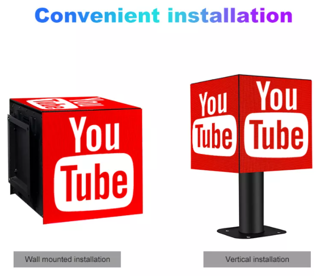 P2.5 P3 P3.91 P4.81 ইনডোর এবং আউটডোর বিজ্ঞাপনের জন্য সৃজনশীল LED ডিসপ্লে স্ক্রিন 7