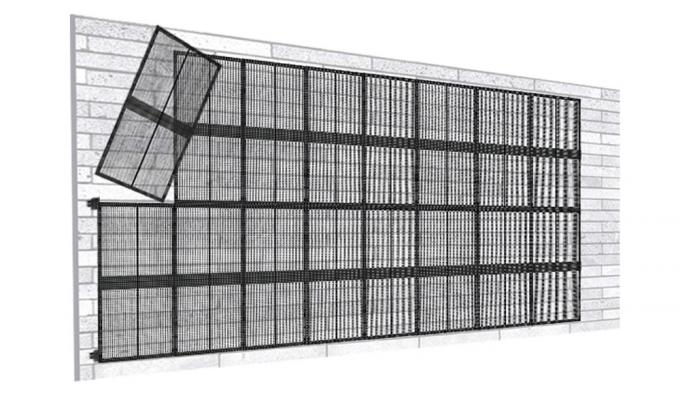 3.91-7.82 মিমি পিক্সেল পিচ স্বচ্ছ এলইডি ডিসপ্লে স্ক্রিন 5-100 মিটার দেখার দূরত্বের জন্য 75% স্বচ্ছতার সাথে 6