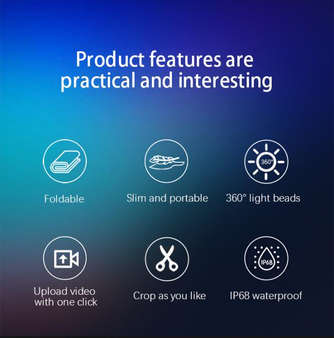ড্রোন ম্যাজিক কার্পেট স্ক্রিন এলইডি ফিল্ম স্ক্রিন সহ উড়ন্ত এলইডি ডিসপ্লে, বহিরঙ্গন বিজ্ঞাপনের জন্য রিচার্জেবল, কাস্টমাইজড 1